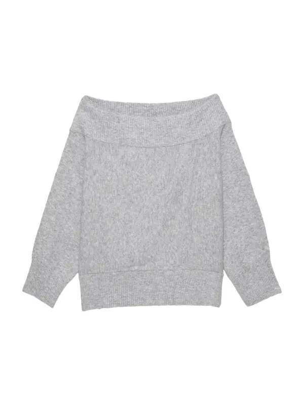 Pull&Bear Pull&Bear Pulover  pegasto siva