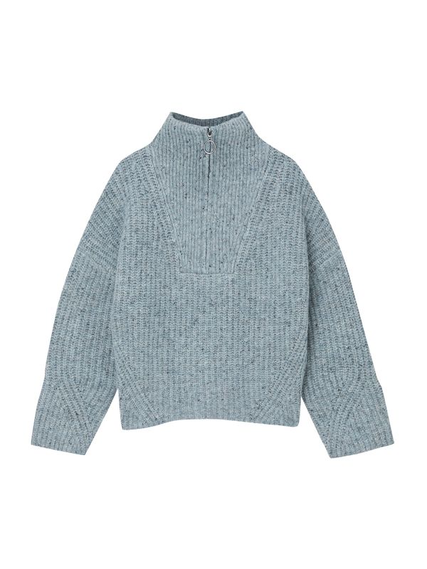 Pull&Bear Pull&Bear Pulover  progasto modra