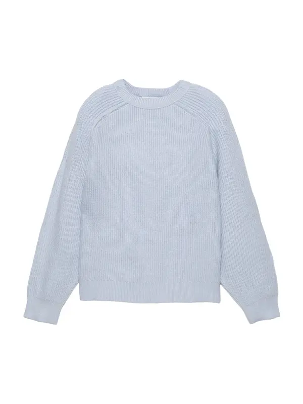 Pull&Bear Pull&Bear Pulover  svetlo modra