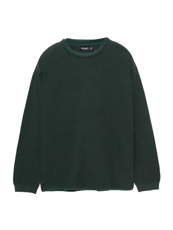 Pull&Bear Pull&Bear Pulover  temno zelena