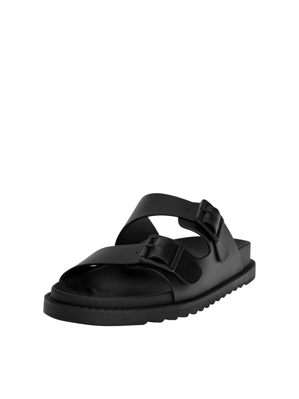 Pull&Bear Pull&Bear Sandali  črna