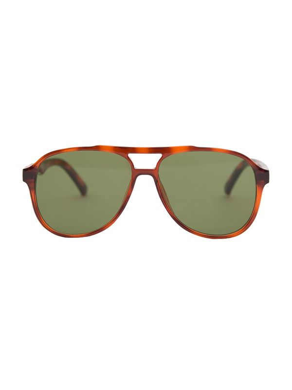 Pull&Bear Pull&Bear Sončna očala  konjak / večbarvno zelena