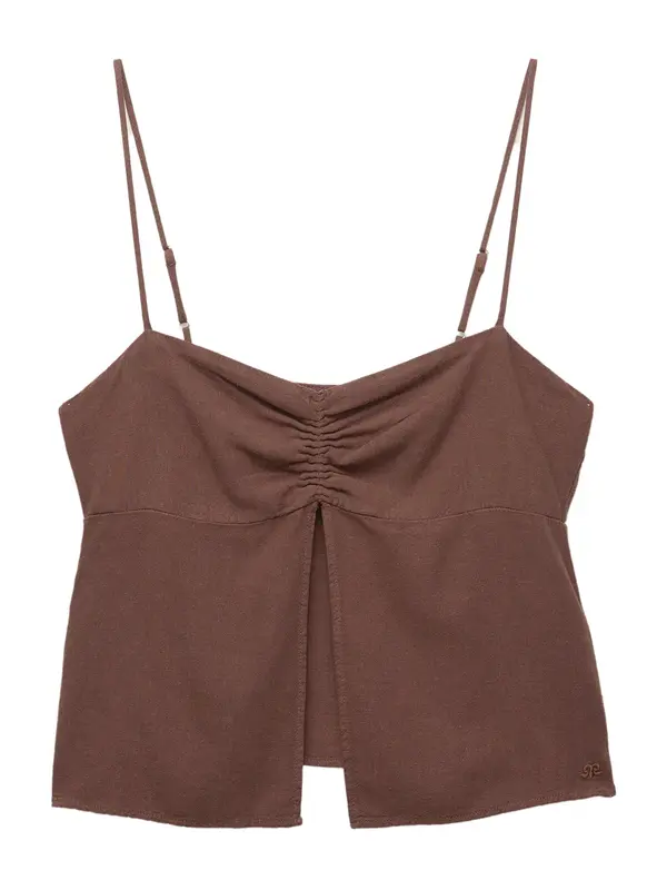 Pull&Bear Pull&Bear Top  čokolada