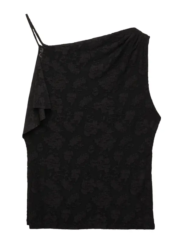 Pull&Bear Pull&Bear Top  črna