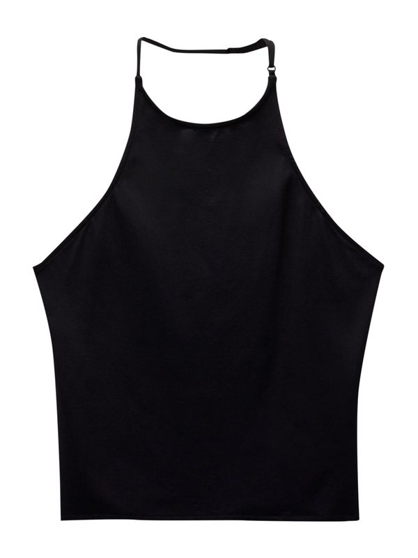 Pull&Bear Pull&Bear Top  črna