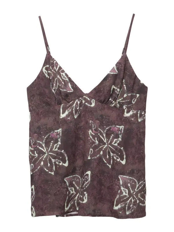 Pull&Bear Pull&Bear Top  jajčevec / roza / bela