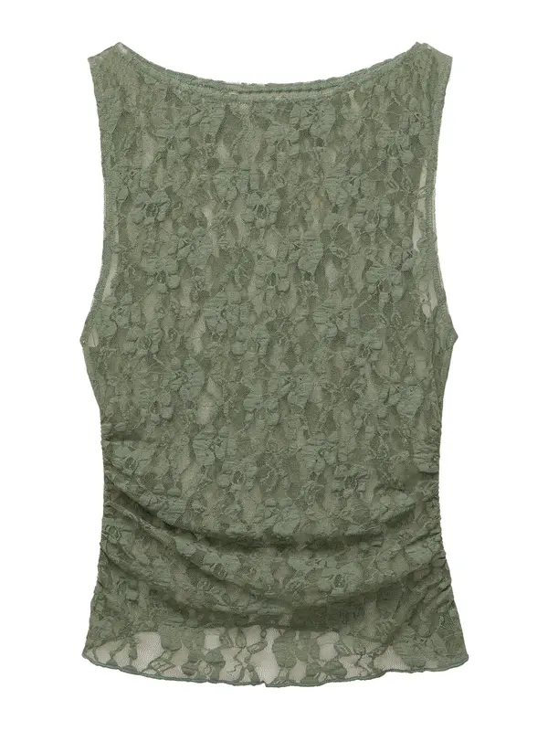 Pull&Bear Pull&Bear Top  kaki