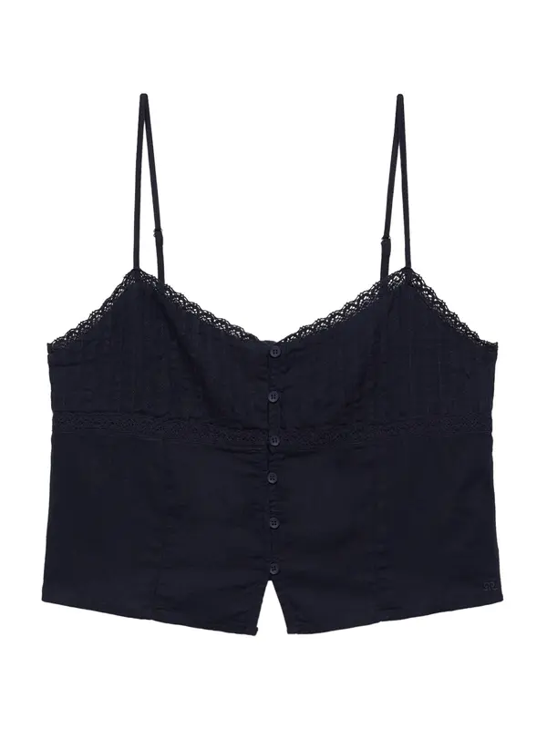 Pull&Bear Pull&Bear Top 'PACIFIC'  mornarska