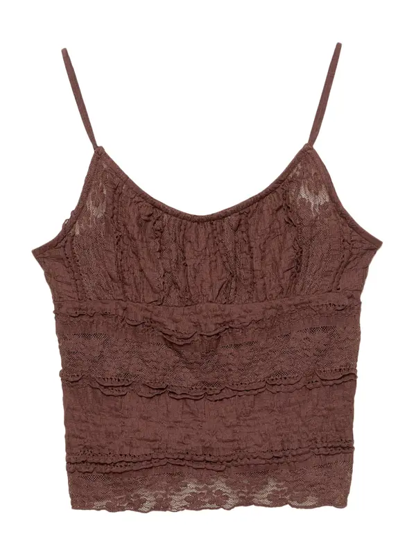 Pull&Bear Pull&Bear Top  rjava