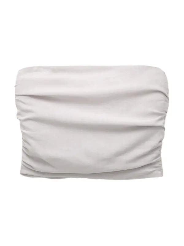 Pull&Bear Pull&Bear Top  svetlo siva