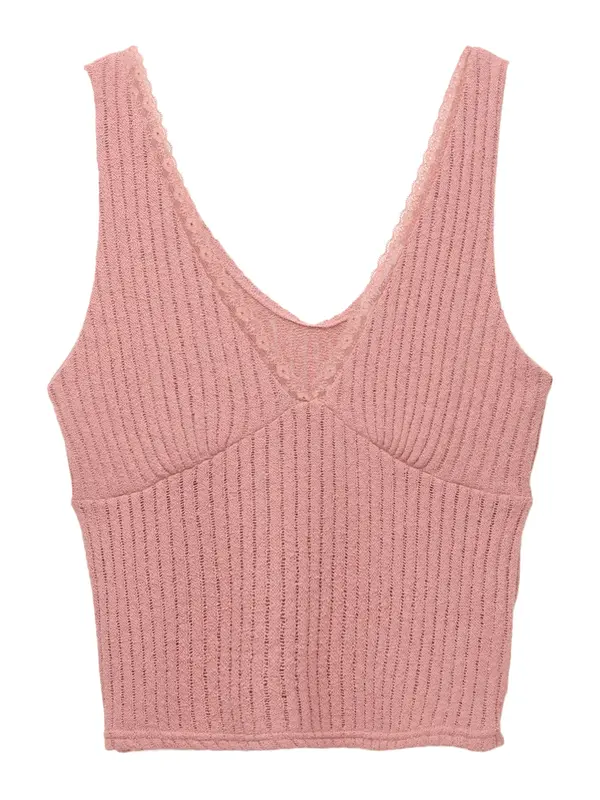 Pull&Bear Pull&Bear Top z naramnicami  pitaja