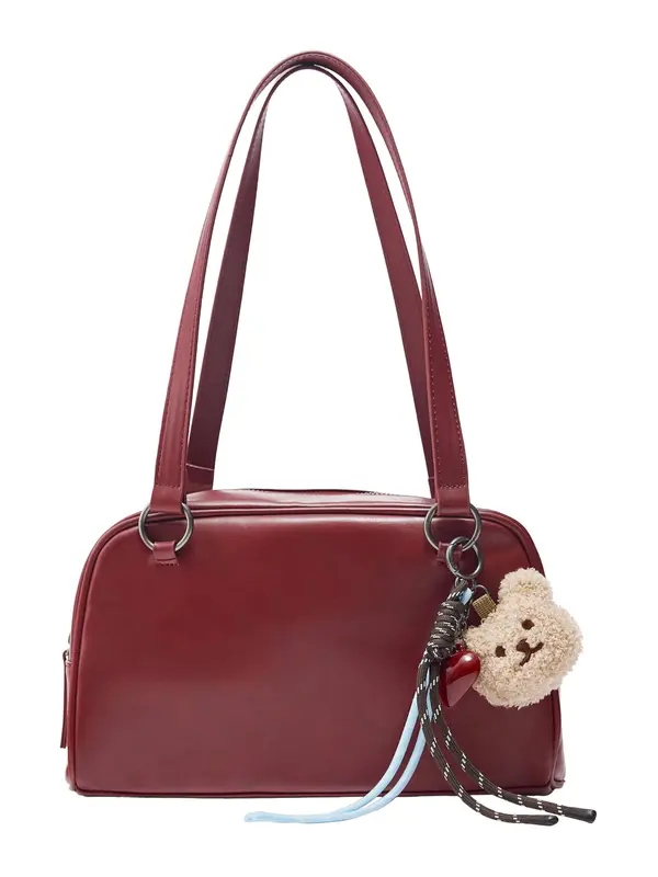 Pull&Bear Pull&Bear Torba za čez ramo  bordo