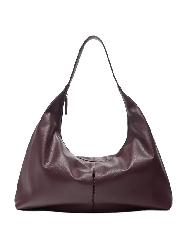 Pull&Bear Pull&Bear Torba za čez ramo  burgund