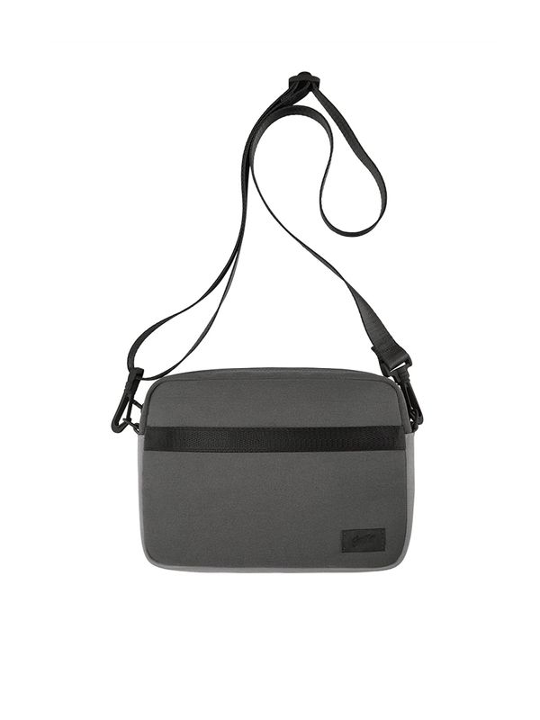 Pull&Bear Pull&Bear Torba za čez ramo 'STWD'  siva / črna