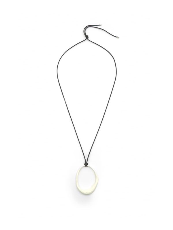 Pull&Bear Pull&Bear Verižica  črna / off-bela