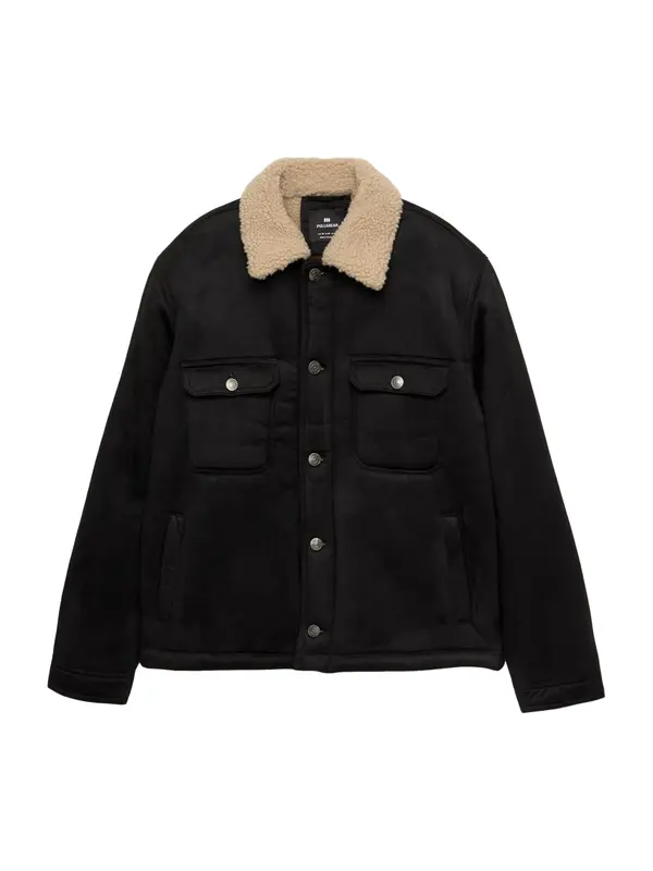 Pull&Bear Pull&Bear Zimska jakna  črna