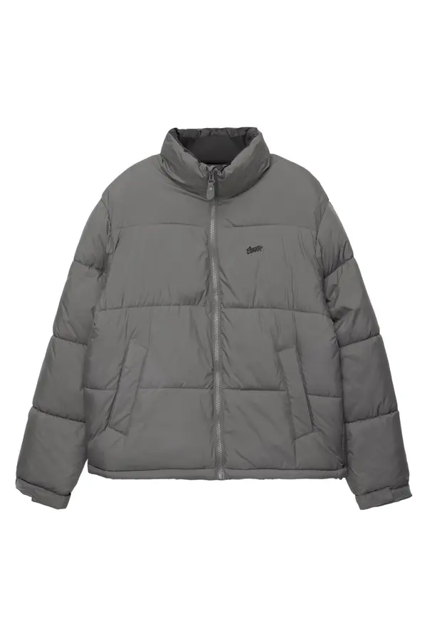 Pull&Bear Pull&Bear Zimska jakna  temno siva