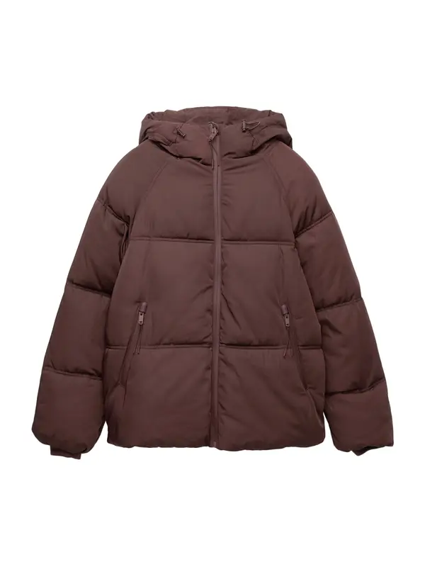 Pull&Bear Pull&Bear Zimska jakna  vinsko rdeča