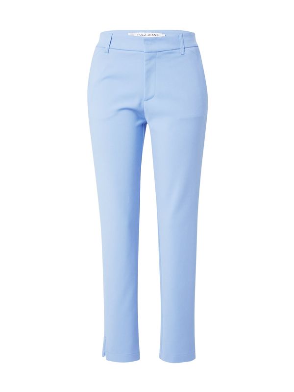 PULZ Jeans PULZ Jeans Chino hlače 'BINDY'  svetlo modra