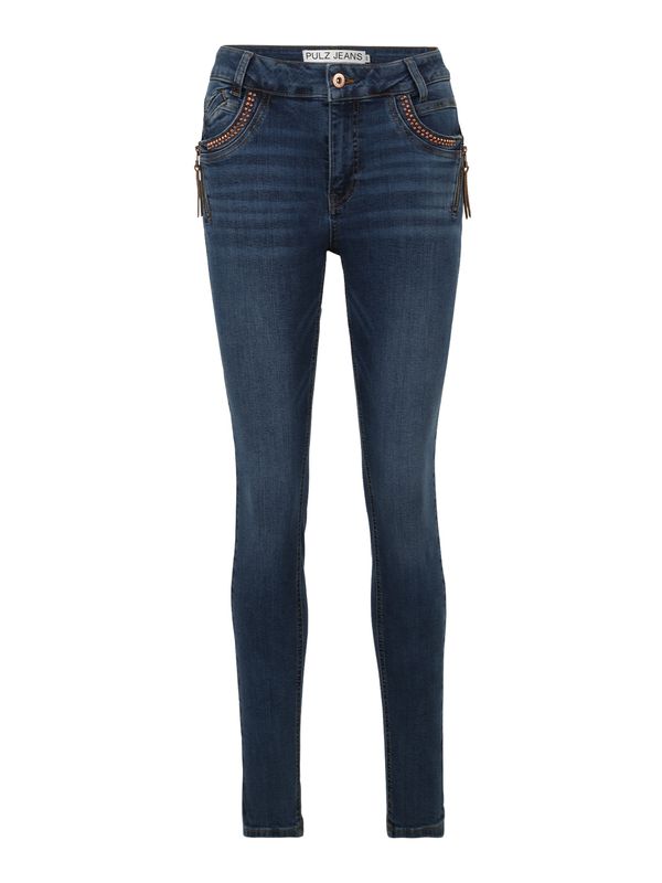 PULZ Jeans PULZ Jeans Kavbojke 'CARMEN'  modra