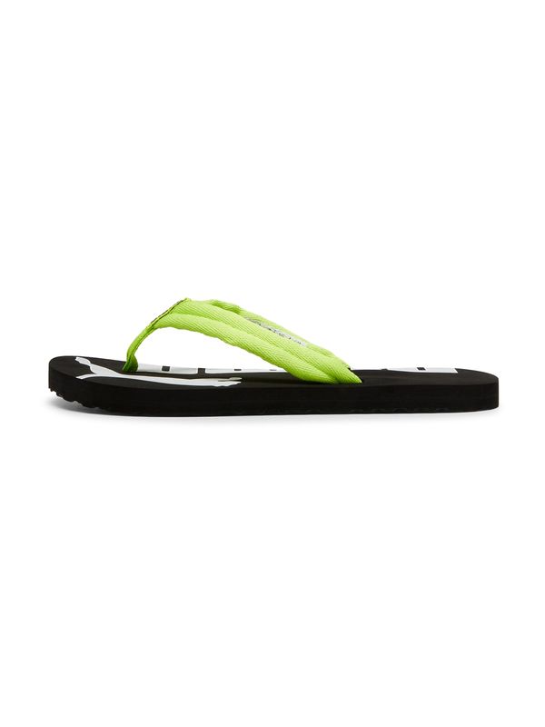 PUMA PUMA Čevelj za na plažo/kopanje 'Epic Flip V2'  neonsko zelena / črna / bela