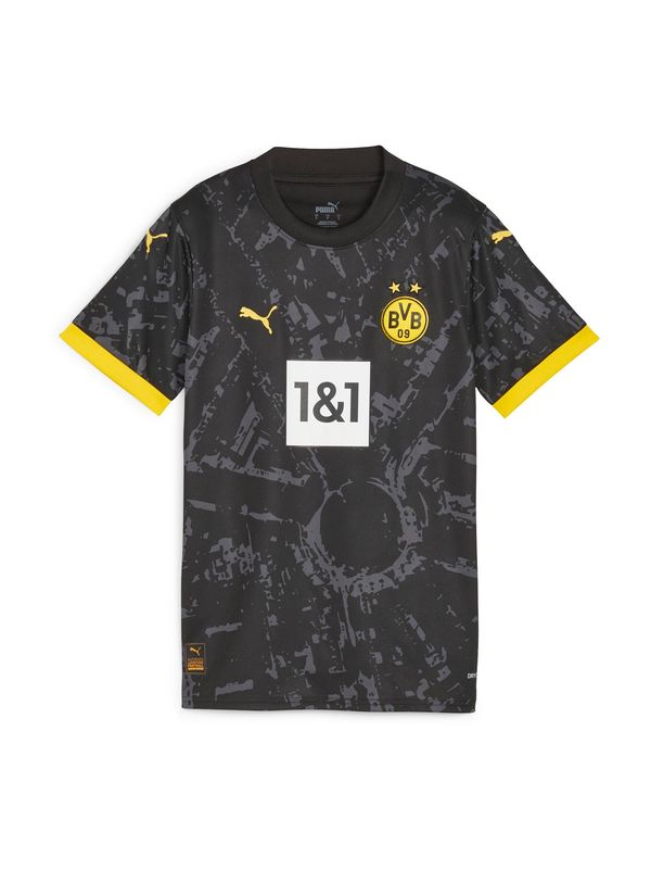 PUMA PUMA Dres 'Borussia Dortmund Away 2023/2024'  rumena / siva / črna / bela