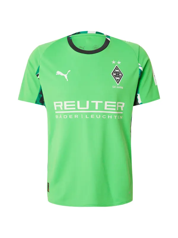 PUMA PUMA Dres 'Borussia Mönchengladbach 2025/2026'  zelena / limeta / črna / bela