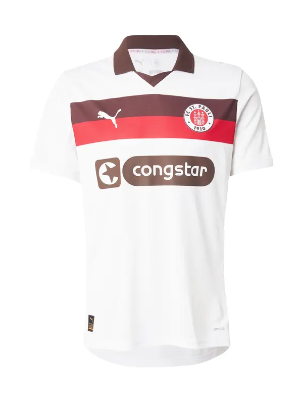 PUMA PUMA Dres 'FC St. Pauli 25/26'  rjava / rdeča / črna / bela