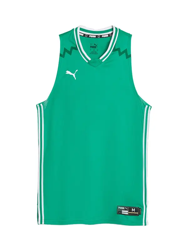 PUMA PUMA Dres 'Hoops Team Game'  limeta / off-bela