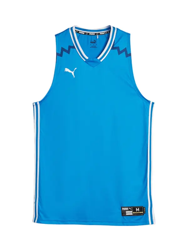 PUMA PUMA Dres 'Hoops Team Game'  modra / azur / bela