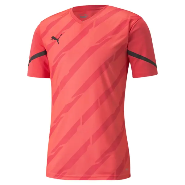 PUMA PUMA Dres 'Individual Cup'  temno roza / živo rdeča / črna