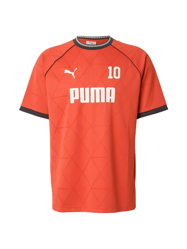 PUMA PUMA Dres  mornarska / oranžno rdeča / bela