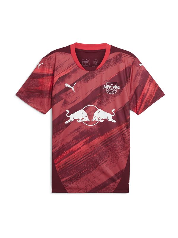 PUMA PUMA Dres 'RB Leipzig 24/25'  vinsko rdeča / živo rdeča / pastelno rdeča / bela