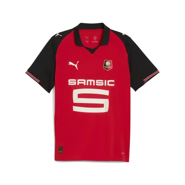 PUMA PUMA Dres 'Stade Rennais FC 25/26'  rdeča / črna / bela