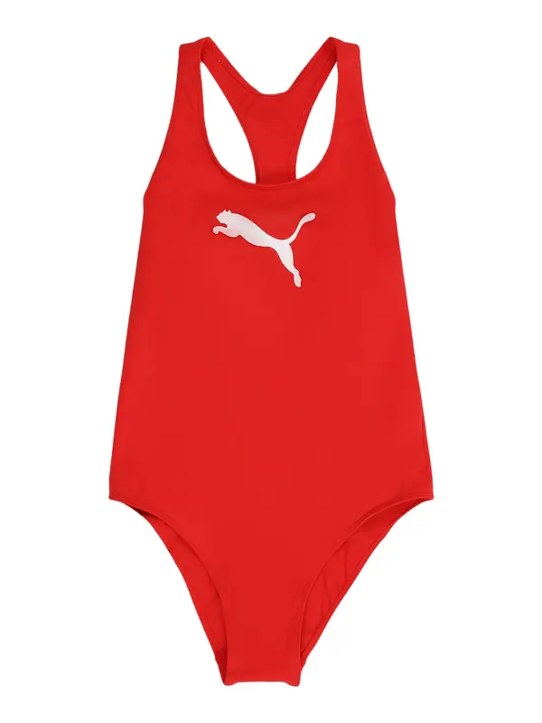 PUMA PUMA Enodelne kopalke  rdeča / bela