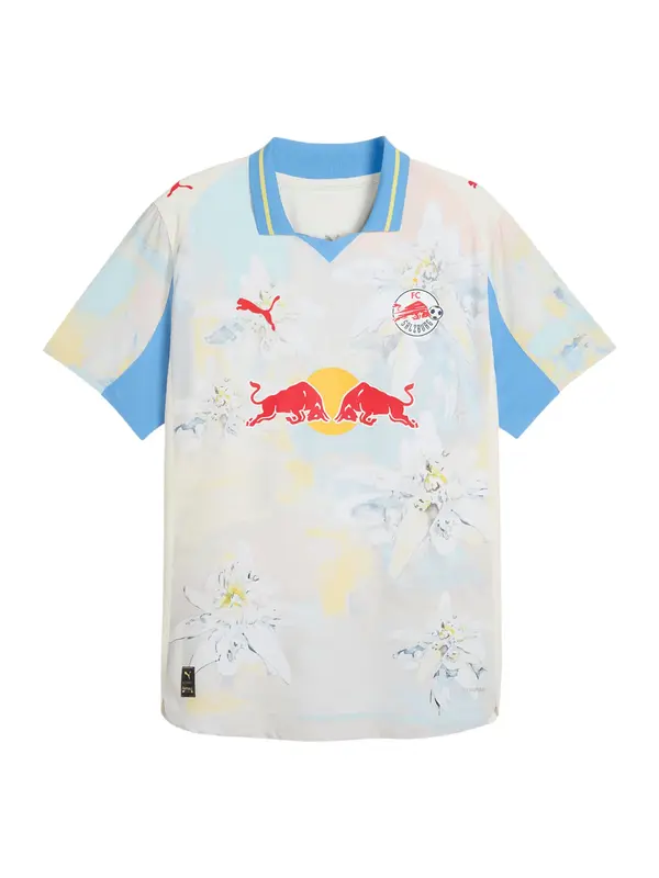 PUMA PUMA Funkcionalna majica  bež / modra / rumena / rdeča / bela