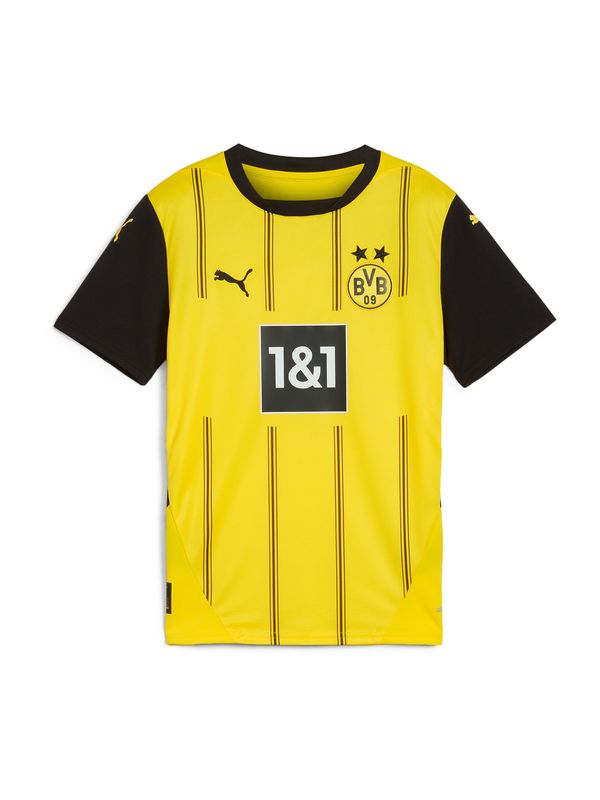 PUMA PUMA Funkcionalna majica 'Borussia Dortmund 24/25 Heim'  rumena / črna / bela