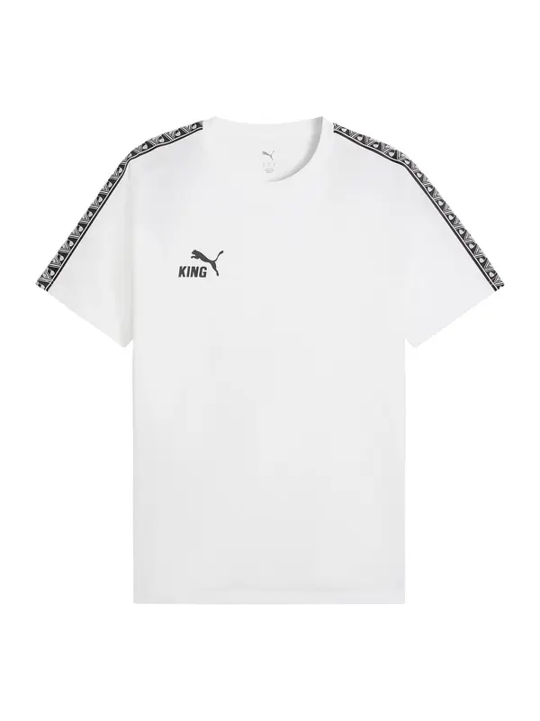 PUMA PUMA Funkcionalna majica  črna / bela