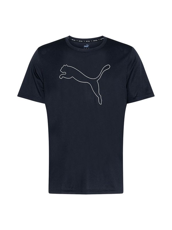 Puma PUMA Funkcionalna majica  črna / bela