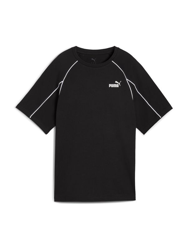 PUMA PUMA Funkcionalna majica  črna / bela