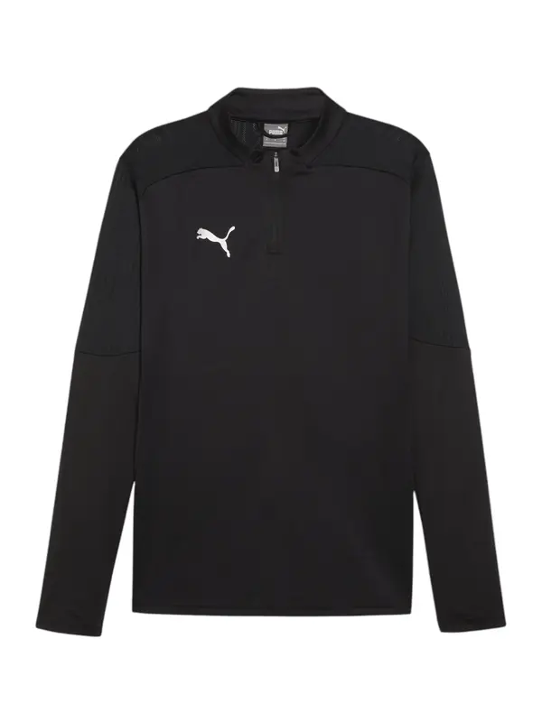 PUMA PUMA Funkcionalna majica  črna / bela