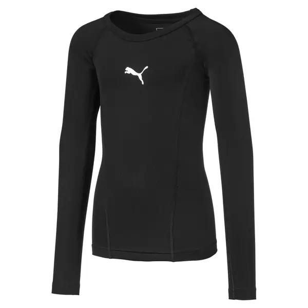 PUMA PUMA Funkcionalna majica  črna / bela