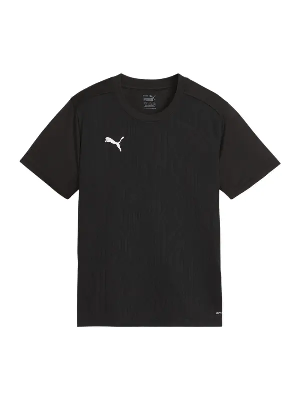 PUMA PUMA Funkcionalna majica  črna / bela