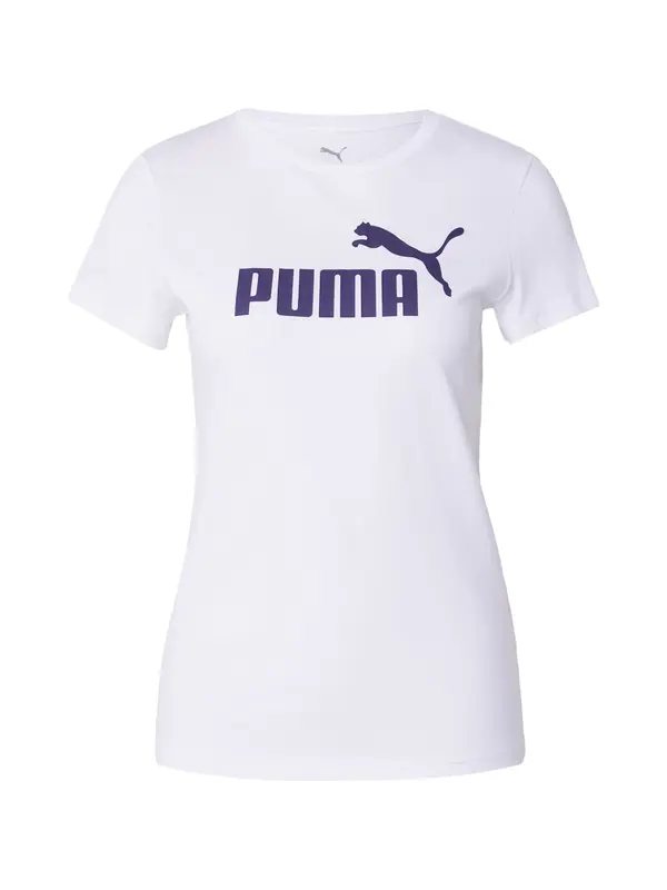 PUMA PUMA Funkcionalna majica 'ESS No. 1'  lila / bela
