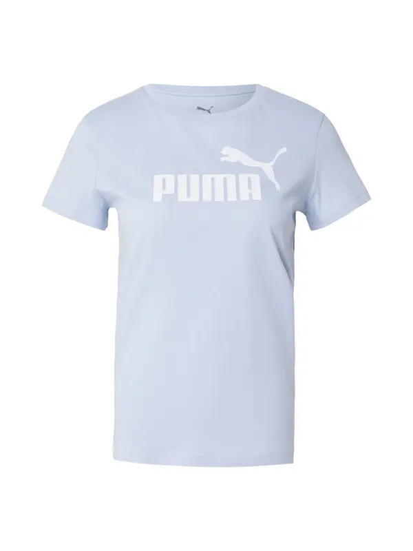 PUMA PUMA Funkcionalna majica 'ESS No. 1'  nebeško modra / bela