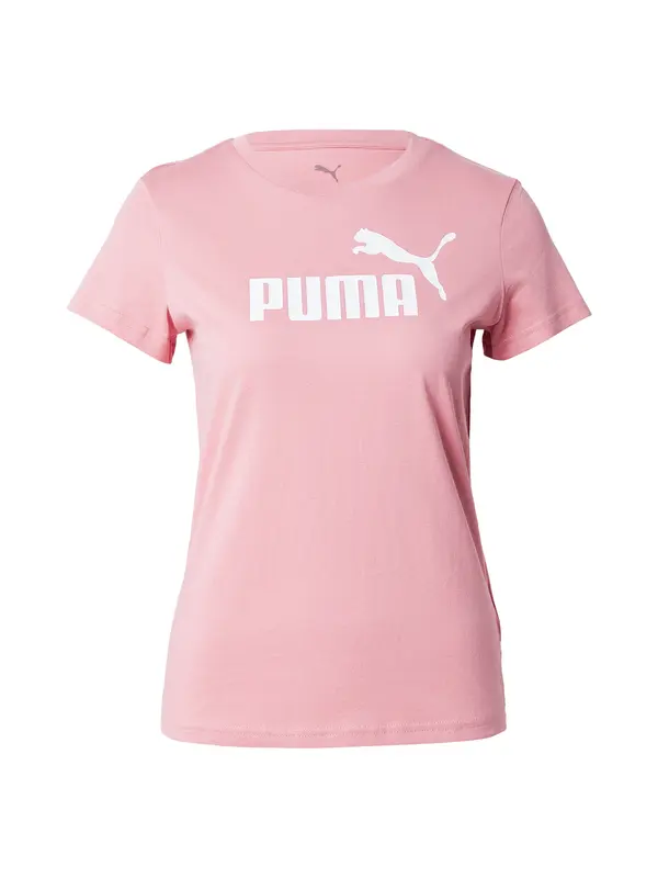 PUMA PUMA Funkcionalna majica 'Ess No. 1'  pitaja / bela