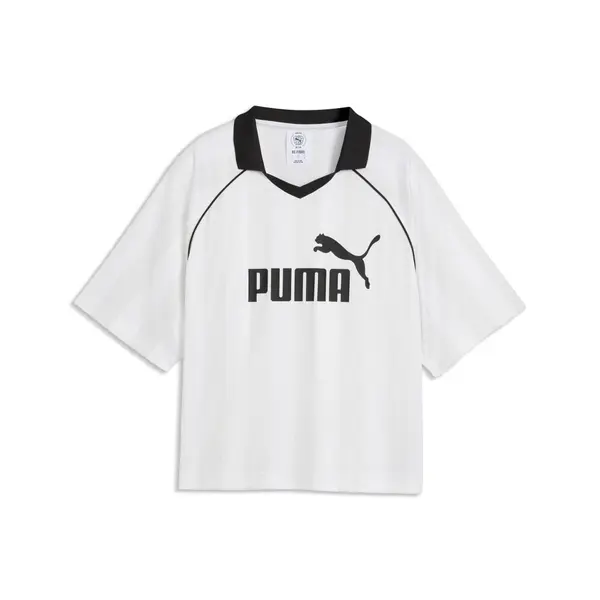 PUMA PUMA Funkcionalna majica 'ESS'  svetlo siva / črna / bela