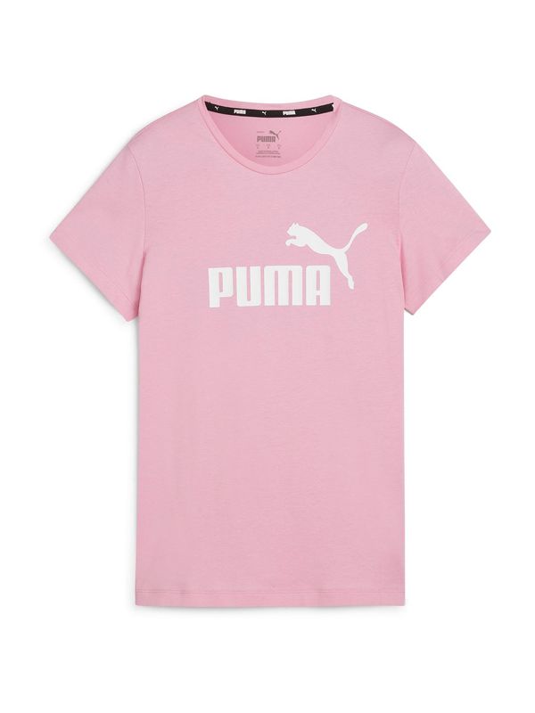 PUMA PUMA Funkcionalna majica 'Essential'  sliva / bela