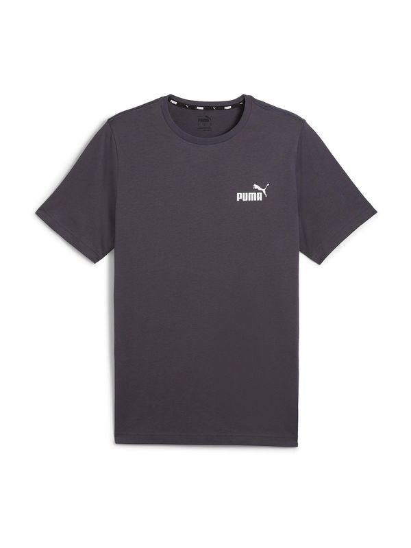 PUMA PUMA Funkcionalna majica 'Essentials'  bazaltno siva / bela