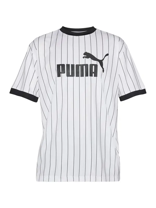 PUMA PUMA Funkcionalna majica 'Essentials'  črna / off-bela
